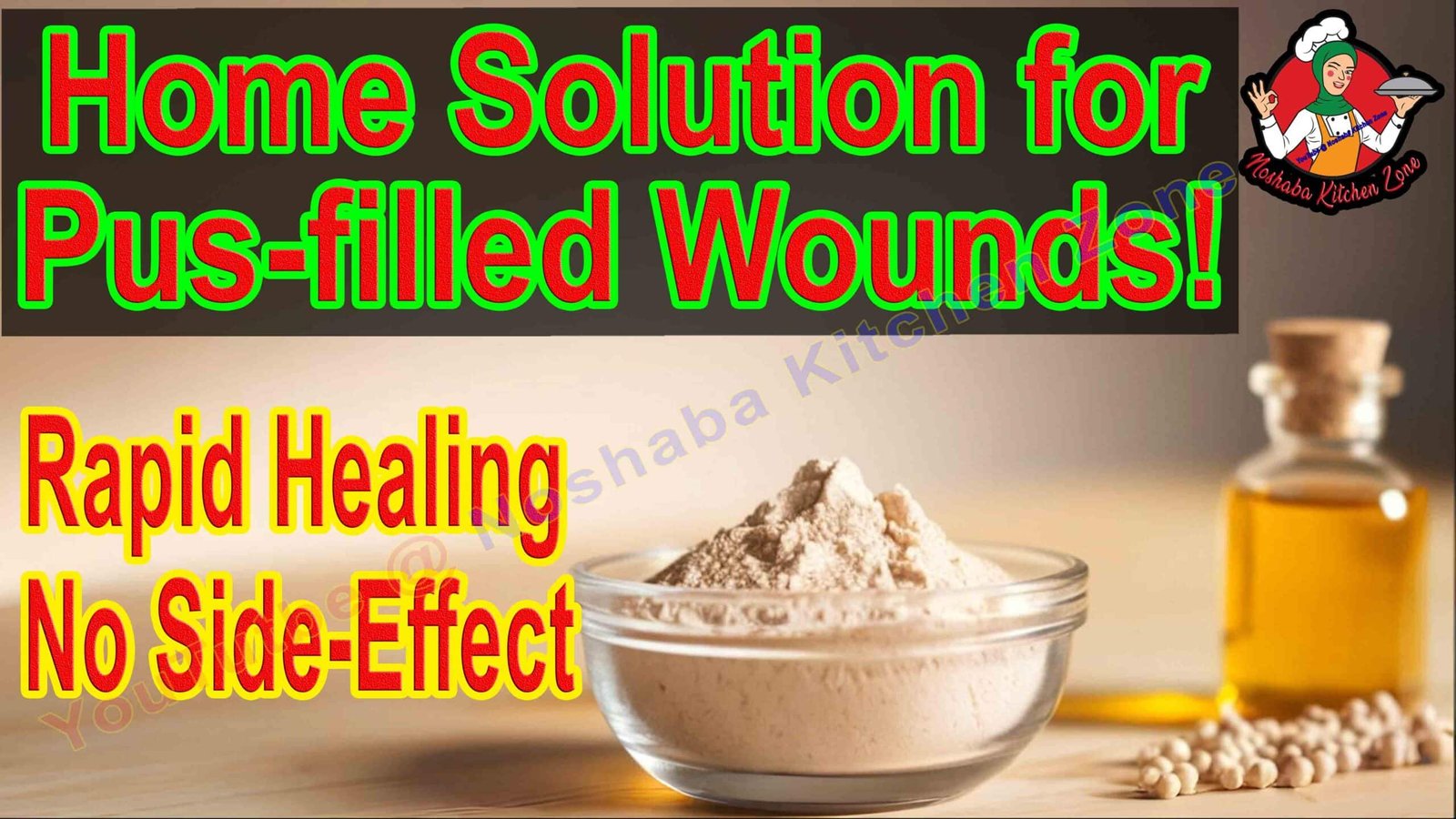 Homemade Medicine for Wound Healing