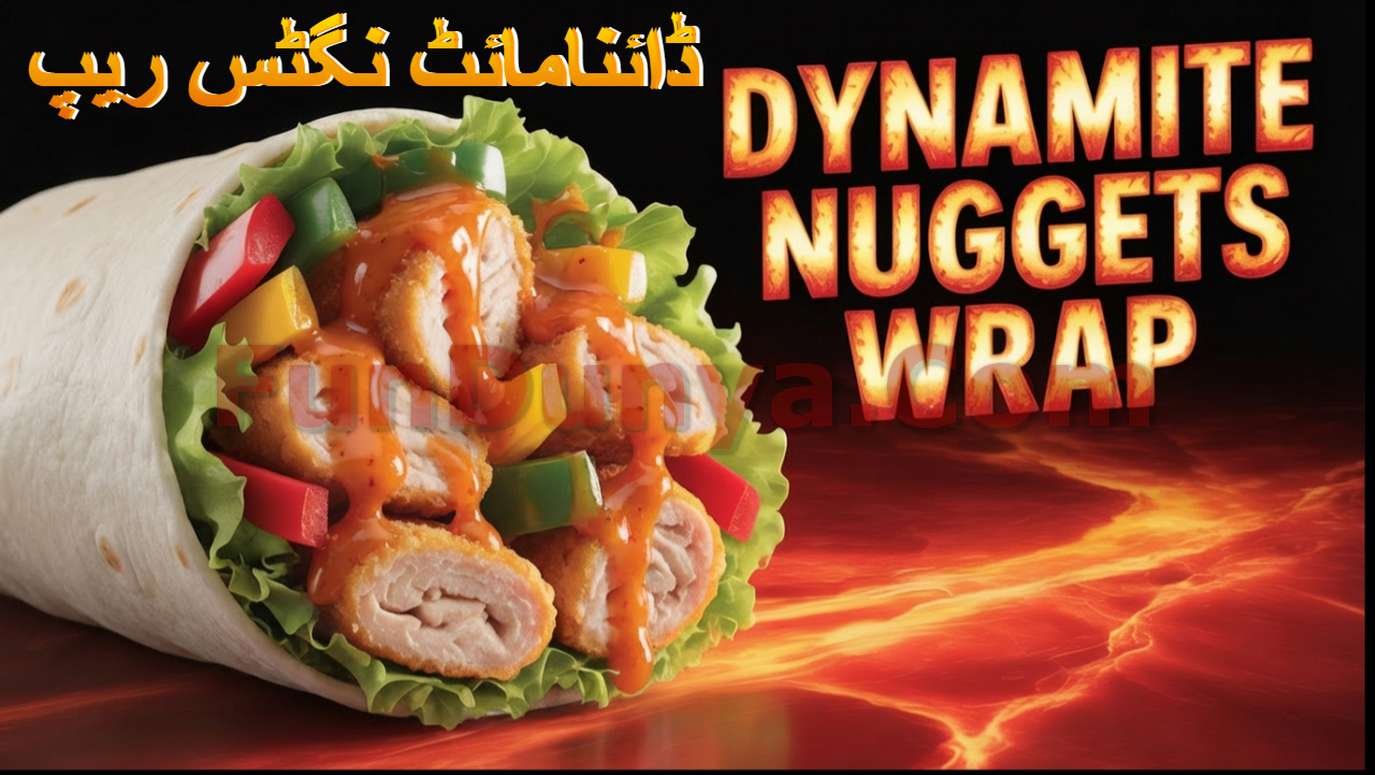 ڈائنامائٹ چکن نگٹس ریپ – مزیدار اور آسان ریسیپی